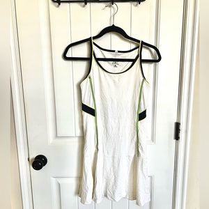 Tail White Tennis Court Dress